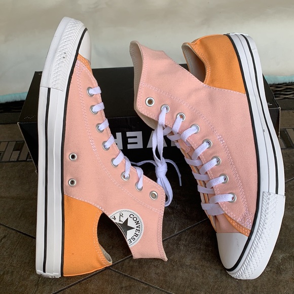 CONVERSE CTAS TWISTED UPPER HI STORM PINK/FUEL ORM - Picture 6 of 12